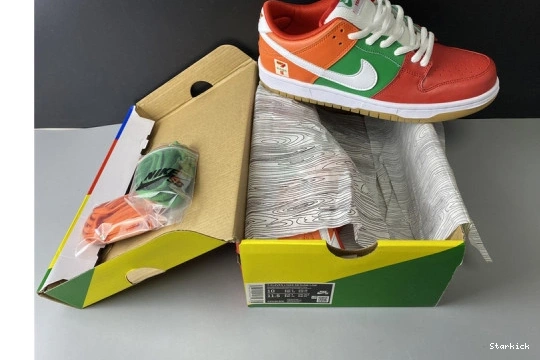 Low Red Dunk Orange Green Nike CZ5130-600 SB 0806